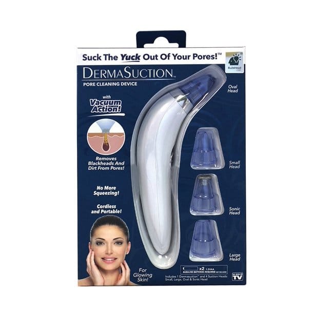 Face Vacuum Suction Blackhead Remover Pore Cleaner | Electric Deep Cleansing Tool for Nose & Face