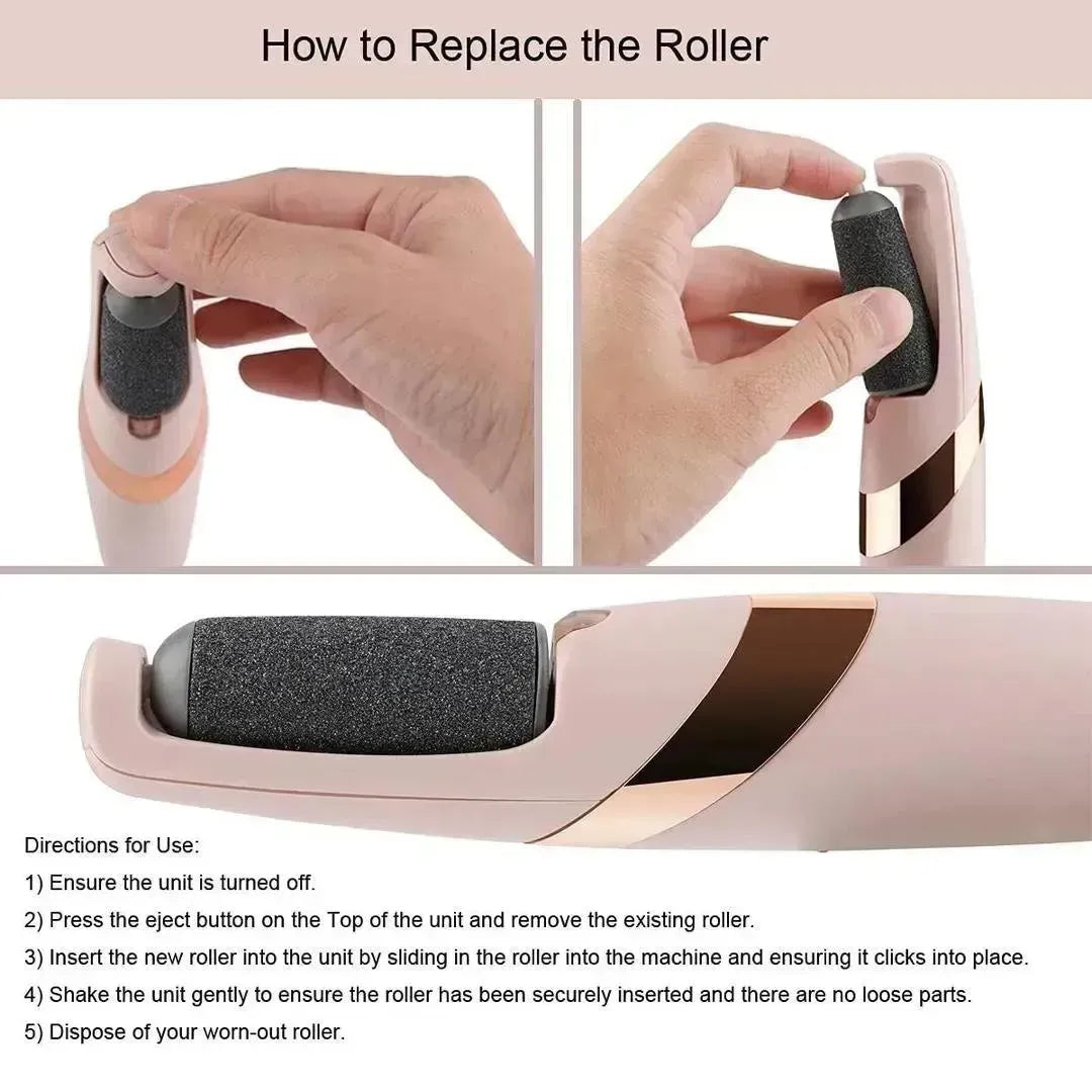 Rechargeable Electric Pedi Foot Filer – Effective Callus Remover For Soft, Smooth Feet
